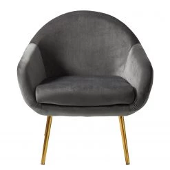 Jack & Alice Fauteuil Milawa - Velours - Gris 23 Jack & Alice Fauteuil Milawa - Velours - Gris -Pas Cher Fauteuils Magasin 1000186960 200903 09504900003 DETAILS P000000001000186960