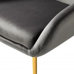 Jack & Alice Fauteuil Milawa - Velours - Gris 28 Jack & Alice Fauteuil Milawa - Velours - Gris -Pas Cher Fauteuils Magasin 1000186960 200903 09504900008 DETAILS P000000001000186960