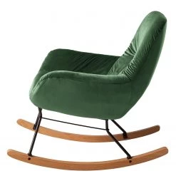 Mørteens Rocking chair Miles - Velours - Vieux vert -Pas Cher Fauteuils Magasin 1000186961 210831 12185000007 DETAILS P000000001000186961