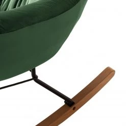 Mørteens Rocking chair Miles - Velours - Vieux vert -Pas Cher Fauteuils Magasin 1000186961 210831 12185000011 DETAILS P000000001000186961