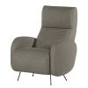 Norrwood Fauteuil Vains I - Velours - Tissu Meara: Gris