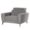 Loftscape Fauteuil Opia - Microfibre - Gris -Pas Cher Fauteuils Magasin 1000192914 191204 13430401023 IMAGE P000000001000192914