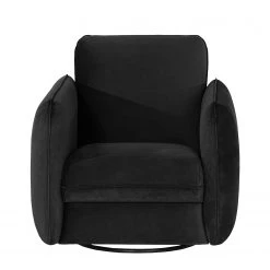 Norrwood Fauteuil Kayla I - Velours - Velours Ravi: Noir -Pas Cher Fauteuils Magasin 1000193824 191212 16450800140 DETAILS P000000001000193824