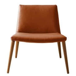 Mørteens Fauteuil Sonka - Cuir véritable - Marron doré -Pas Cher Fauteuils Magasin 1000194318 210317 06244000002 DETAILS P000000001000194318