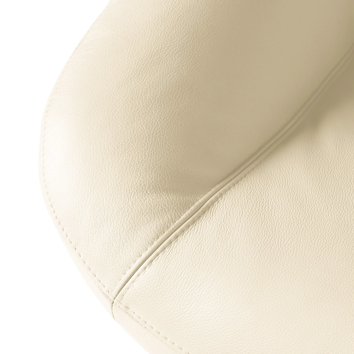 Fredriks Fauteuil relax Raahe - Cuir véritable - Crème 19 Fredriks Fauteuil relax Raahe - Cuir véritable - Crème – Image 17