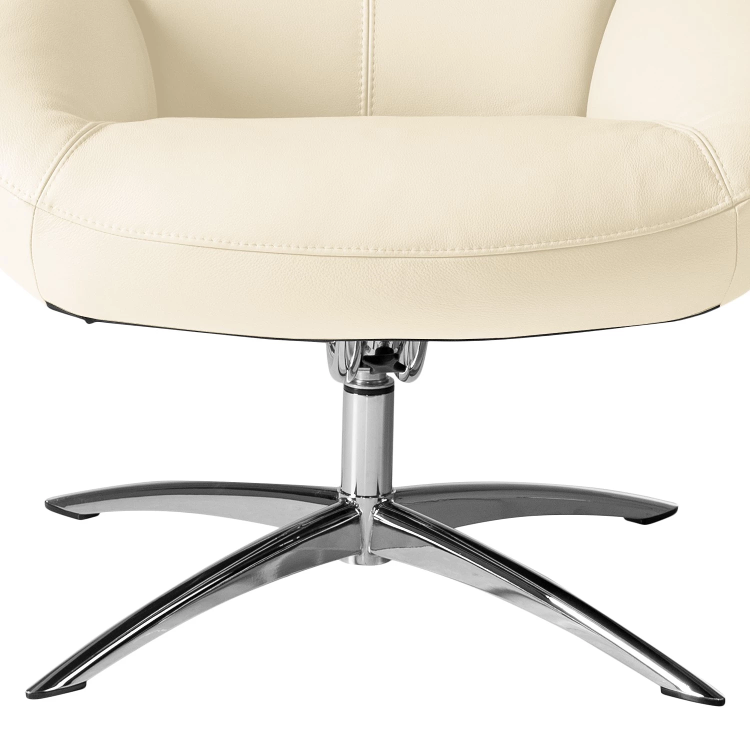 Fredriks Fauteuil relax Raahe - Cuir véritable - Crème 23 Fredriks Fauteuil relax Raahe - Cuir véritable - Crème – Image 21