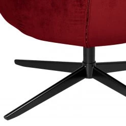 Mørteens Fauteuil Monsac II - velours - Rouge Bordeaux -Pas Cher Fauteuils Magasin 1000194408 191209 15561500774 DETAILS P000000001000194408