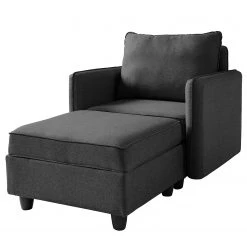 Fredriks Loveuse Lavara - Tissu - Gris foncé