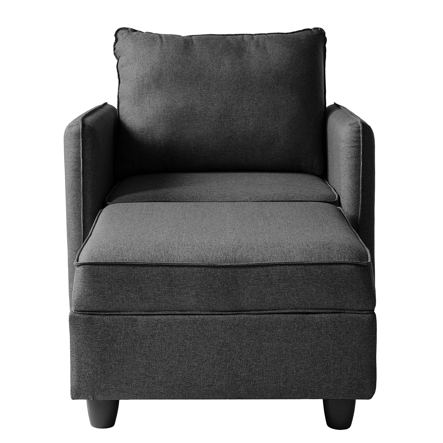 Fredriks Loveuse Lavara - Tissu - Gris foncé 5 Fredriks Loveuse Lavara - Tissu - Gris foncé – Image 3