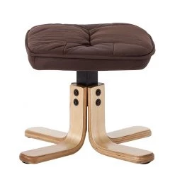 Modoform Fauteuil de relaxation Canillo II - Avec repose-pieds - Microfibre - Marron -Pas Cher Fauteuils Magasin 1000195959 200127 09575600015 DETAILS P000000001000195959