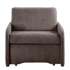 Fredriks Fauteuill convertible Disley IV - Tissu - Expresso - Avec accoudoirs