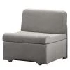 Fredriks Fauteuill convertible Disley III - Microfibre - Gris - Sans accoudoirs -Pas Cher Fauteuils Magasin 1000196221 200224 14470200182 IMAGE P000000001000196221