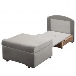 Fredriks Fauteuill convertible Disley III - Microfibre - Gris - Sans accoudoirs -Pas Cher Fauteuils Magasin 1000196221 200224 14470200184 DETAILS P000000001000196221
