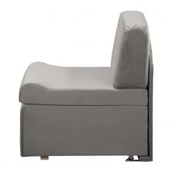 Fredriks Fauteuill convertible Disley III - Microfibre - Gris - Sans accoudoirs -Pas Cher Fauteuils Magasin 1000196221 200224 14470200187 DETAILS P000000001000196221