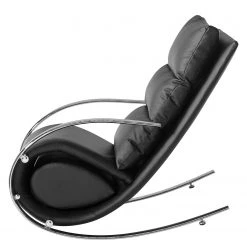 Fredriks Rocking chair Fox II - Imitation cuir - Noir 28 Fredriks Rocking chair Fox II - Imitation cuir - Noir -Pas Cher Fauteuils Magasin 1000199047 201204 11472100004 DETAILS P000000001000199047