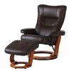 Modoform Fauteuil relax + repose-pieds Westerwald - Cuir véritable / Imitation cuir - Marron -Pas Cher Fauteuils Magasin 1000199059 200618 09564500018 IMAGE P000000001000199059