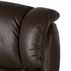 Modoform Fauteuil relax et repose-pieds Rimbach - Cuir véritable / Imitation cuir - Marron -Pas Cher Fauteuils Magasin 1000199060 200618 09570200041 DETAILS P000000001000199060