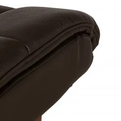 Modoform Fauteuil relax et repose-pieds Rimbach - Cuir véritable / Imitation cuir - Marron -Pas Cher Fauteuils Magasin 1000199060 200618 09570600046 DETAILS P000000001000199060