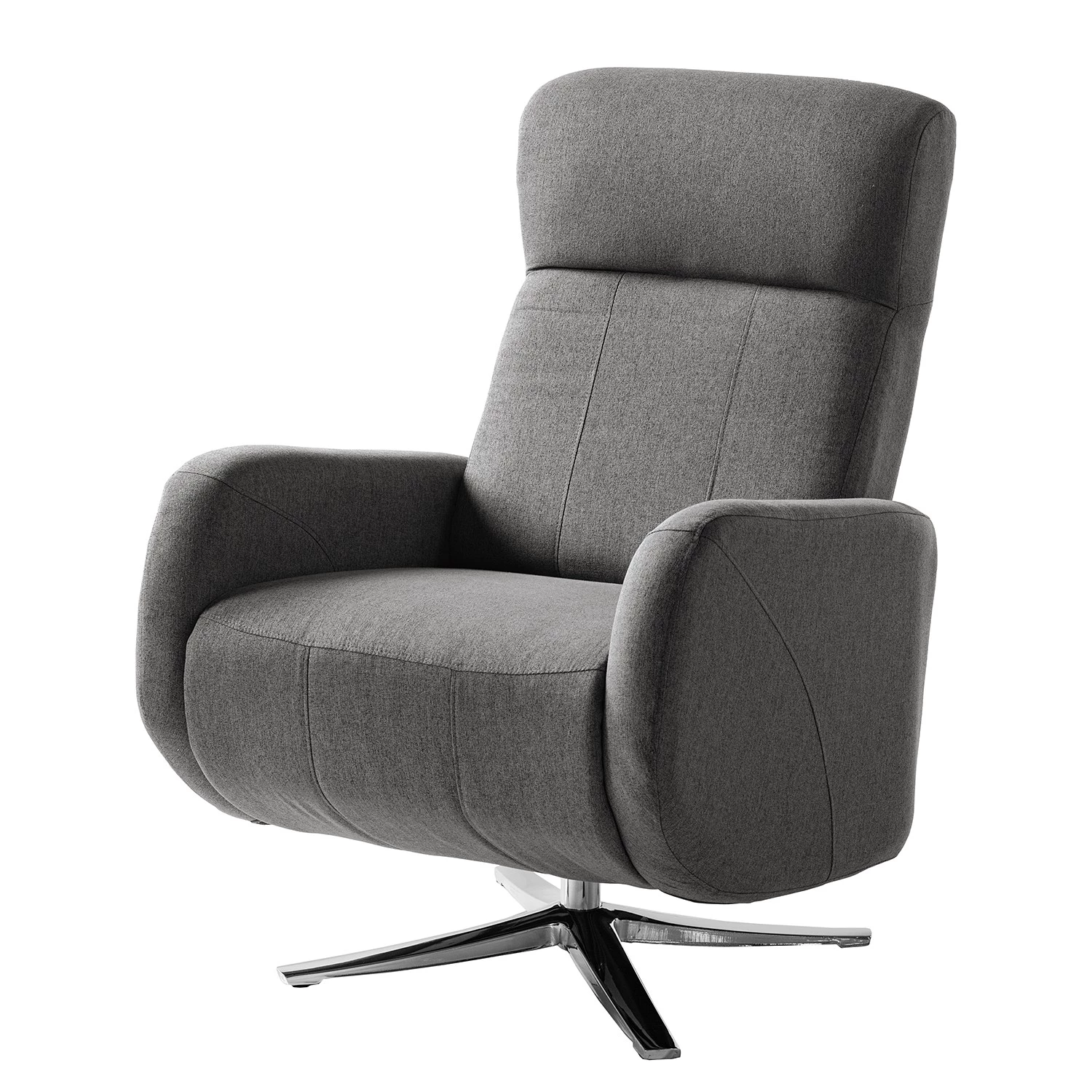 Modoform Fauteuil relax Barnett - Tissé à plat - Gris 3 Modoform Fauteuil relax Barnett - Tissé à plat - Gris
