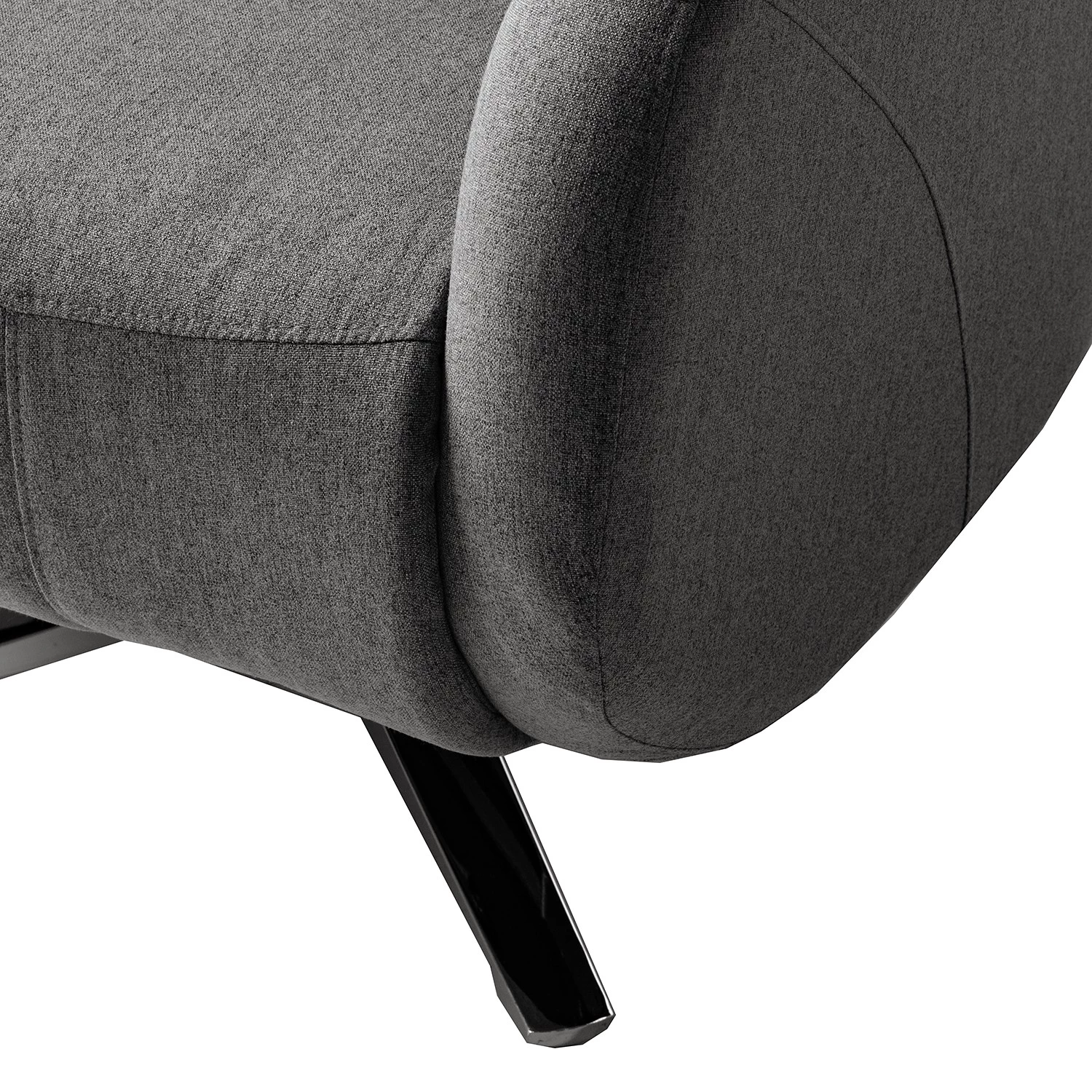 Modoform Fauteuil relax Barnett - Tissé à plat - Gris 11 Modoform Fauteuil relax Barnett - Tissé à plat - Gris – Image 9