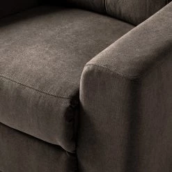 Modoform Fauteuil relax Bazaar - Tissage à plat - Gris brun -Pas Cher Fauteuils Magasin 1000200100 200708 06112200019 DETAILS P000000001000200100