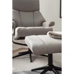 Modoform Fauteuil relax Barking - Tissé à plat / Platine -Pas Cher Fauteuils Magasin 1000200101 200731 06172100008 DETAILS P000000001000200101