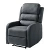 Modoform Fauteuil relax Bartlett - Microfibre - Gris -Pas Cher Fauteuils Magasin 1000200112 200708 06113100025 IMAGE P000000001000200112