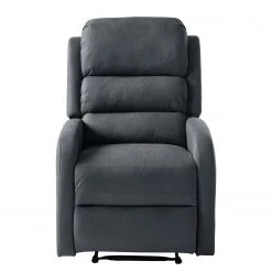 Modoform Fauteuil relax Bartlett - Microfibre - Gris -Pas Cher Fauteuils Magasin 1000200112 200708 06113200028 DETAILS P000000001000200112