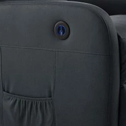 Modoform Fauteuil relax Bartlett - Microfibre - Gris -Pas Cher Fauteuils Magasin 1000200112 200708 06114100037 DETAILS P000000001000200112