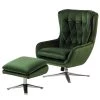 Jack & Alice Fauteuil Bracon - Velours - Vert foncé 2 Jack & Alice Fauteuil Bracon - Velours - Vert foncé -Pas Cher Fauteuils Magasin 1000200113 200724 14032800011 IMAGE P000000001000200113