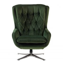 Jack & Alice Fauteuil Bracon - Velours - Vert foncé -Pas Cher Fauteuils Magasin 1000200113 200724 14032900013 DETAILS P000000001000200113