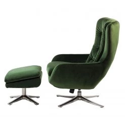Jack & Alice Fauteuil Bracon - Velours - Vert foncé -Pas Cher Fauteuils Magasin 1000200113 200724 14032900015 DETAILS P000000001000200113