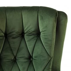 Jack & Alice Fauteuil Bracon - Velours - Vert foncé -Pas Cher Fauteuils Magasin 1000200113 200724 14033300021 DETAILS P000000001000200113