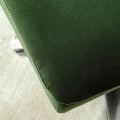 Jack & Alice Fauteuil Bracon - Velours - Vert foncé -Pas Cher Fauteuils Magasin 1000200113 200903 09542000005 DETAILS P000000001000200113