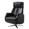 Modoform Fauteuil relax Baroda - Cuir véritable / Imitation cuir - Noir 2 Modoform Fauteuil relax Baroda - Cuir véritable / Imitation cuir - Noir -Pas Cher Fauteuils Magasin 1000200115 200708 06114600039 IMAGE P000000001000200115