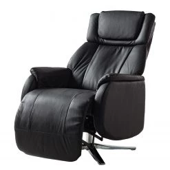 Modoform Fauteuil relax Baroda - Cuir véritable / Imitation cuir - Noir -Pas Cher Fauteuils Magasin 1000200115 200708 06114700040 DETAILS P000000001000200115