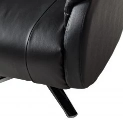 Modoform Fauteuil relax Baroda - Cuir véritable / Imitation cuir - Noir -Pas Cher Fauteuils Magasin 1000200115 200708 06115100046 DETAILS P000000001000200115