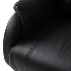 Modoform Fauteuil relax Baroda - Cuir véritable / Imitation cuir - Noir -Pas Cher Fauteuils Magasin 1000200115 200708 06115200047 DETAILS P000000001000200115