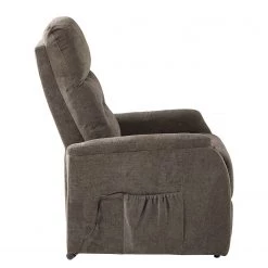 Modoform Fauteuil TV Coroma - Microfibre - Gris foncé -Pas Cher Fauteuils Magasin 1000200116 200708 06120200058 DETAILS P000000001000200116