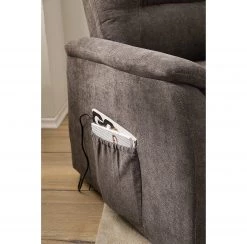 Modoform Fauteuil TV Coroma - Microfibre - Gris foncé -Pas Cher Fauteuils Magasin 1000200116 200731 14211700021 DETAILS P000000001000200116