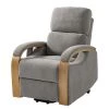 Modoform Fauteuil TV Rosales I - Microfibre - Gris -Pas Cher Fauteuils Magasin 1000200118 200708 06121100068 IMAGE P000000001000200118