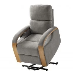 Modoform Fauteuil TV Rosales I - Microfibre - Gris -Pas Cher Fauteuils Magasin 1000200118 200708 06121300070 DETAILS P000000001000200118