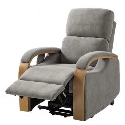 Modoform Fauteuil TV Rosales I - Microfibre - Gris -Pas Cher Fauteuils Magasin 1000200118 200708 06121500071 DETAILS P000000001000200118