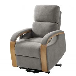 Modoform Fauteuil TV Rosales I - Microfibre - Gris -Pas Cher Fauteuils Magasin 1000200118 200708 06121500072 DETAILS P000000001000200118