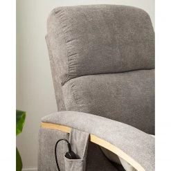 Modoform Fauteuil TV Rosales I - Microfibre - Gris -Pas Cher Fauteuils Magasin 1000200118 200731 06174400030 DETAILS P000000001000200118