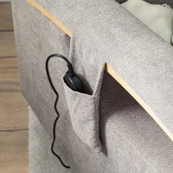 Modoform Fauteuil TV Rosales I - Microfibre - Gris -Pas Cher Fauteuils Magasin 1000200118 200731 06174600031 DETAILS P000000001000200118