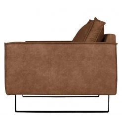 Ars manufacti Fauteuil Liel I - Aspect cuir vieilli - Microfibre Priya: Cognac -Pas Cher Fauteuils Magasin 1000204757 200227 14444400004 DETAILS P000000001000204757