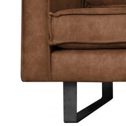 Ars manufacti Fauteuil Liel I - Aspect cuir vieilli - Microfibre Priya: Cognac -Pas Cher Fauteuils Magasin 1000204757 200227 14444400010 DETAILS P000000001000204757