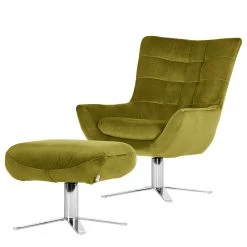 Loftscape Fauteuil Chassy II - Velours - Avocat -Pas Cher Fauteuils Magasin 1000204834 220831 030 DETAILS P000000001000204834