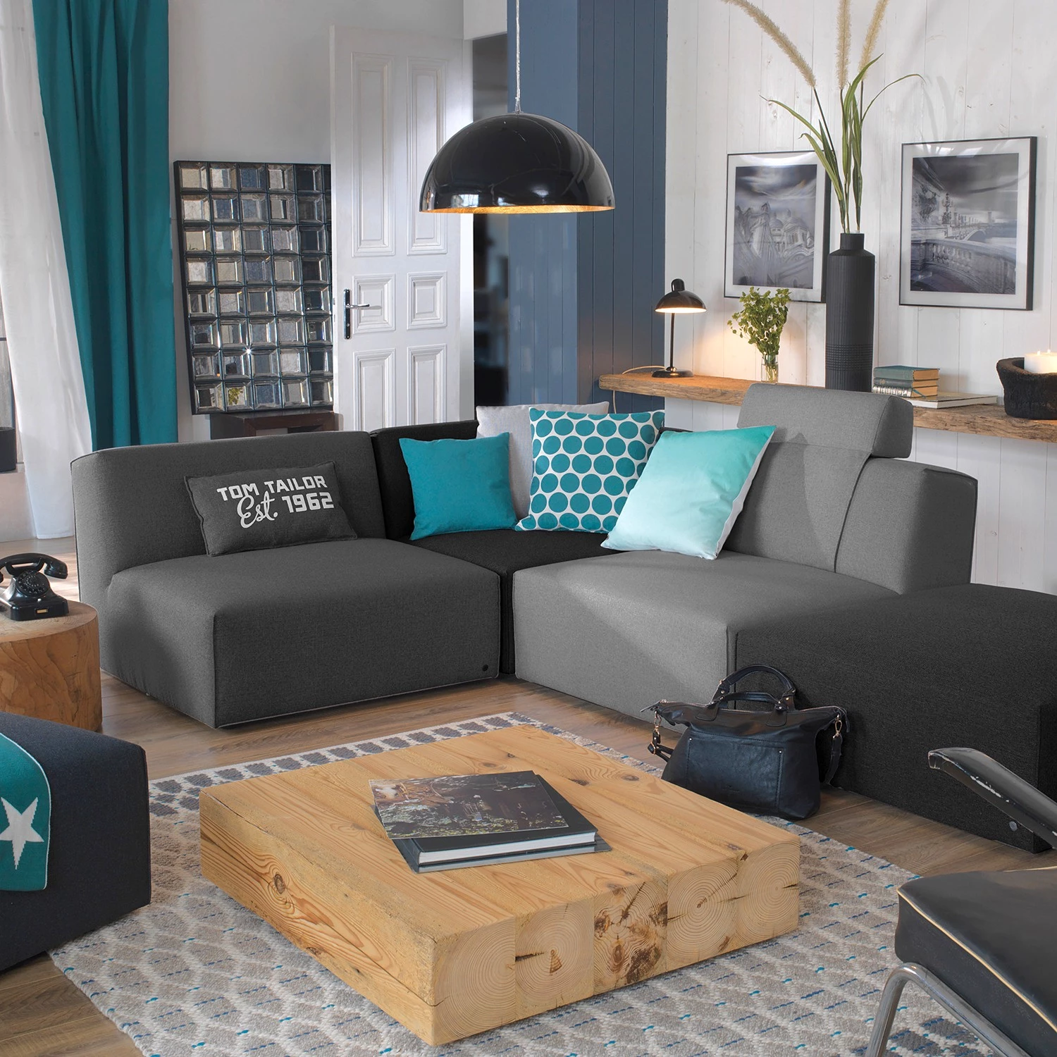 Tom Tailor Fauteuil Elements - Tissu - Tissu TBO : 9 anthrazite 5 Tom Tailor Fauteuil Elements - Tissu - Tissu TBO : 9 anthrazite – Image 3